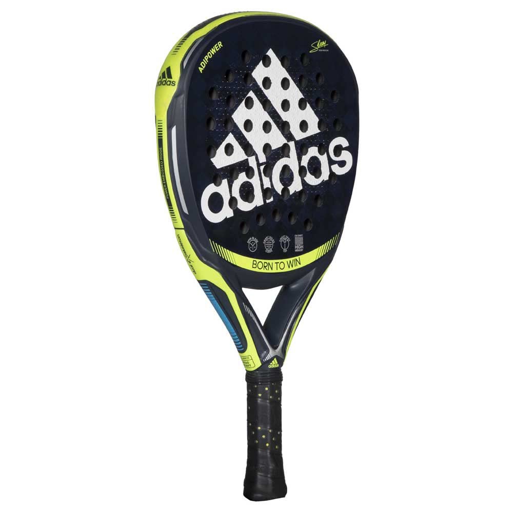 Adidas, Adipower 3.1, Racchetta Da Padel, Blu/Giallo Fluo, U, Unisex Adulti