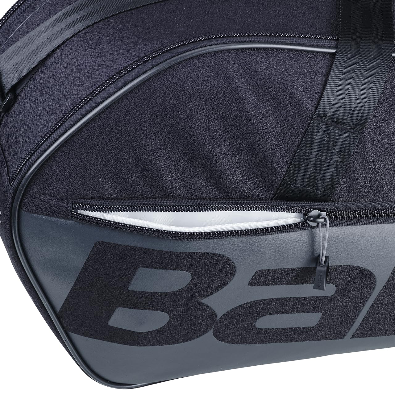 Babolat Unisex Adult M Borsa Sportiva Modello Cross Court 40 Litri Nero 2 Scomparti Principali Scomparti Accessori Zaino Zaino Ultra Antistrappo e Impermeabile per 6 racchette 40 litri