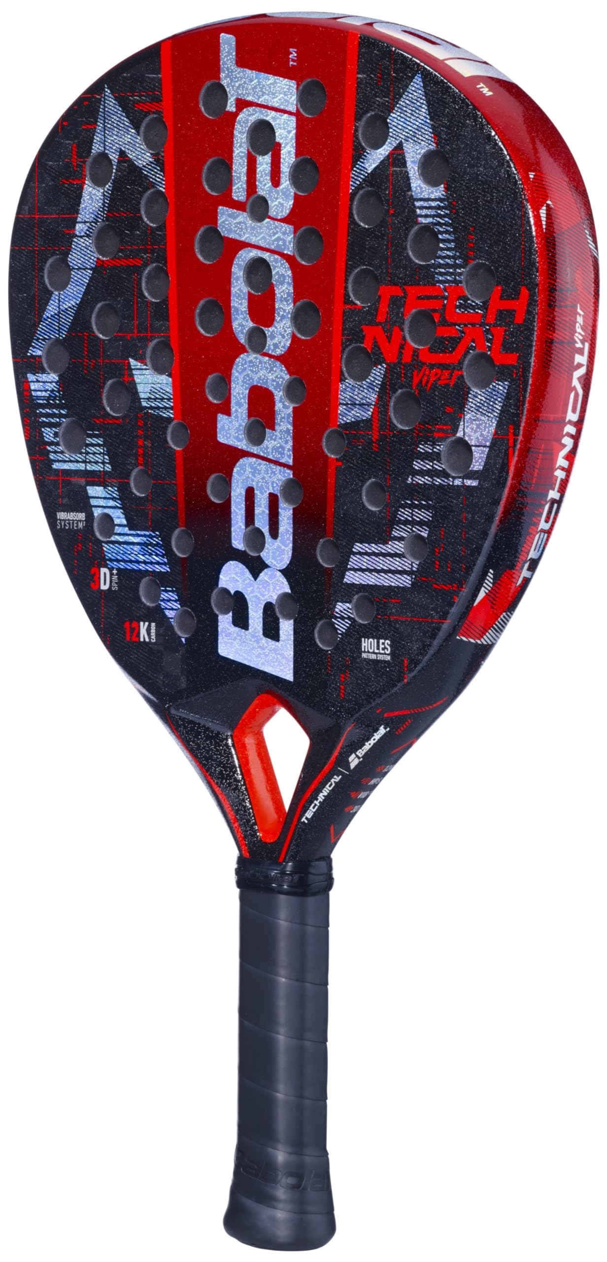 Babolat Racchetta Padel Technical Viper Juan Lebron Verde Rosso Unica