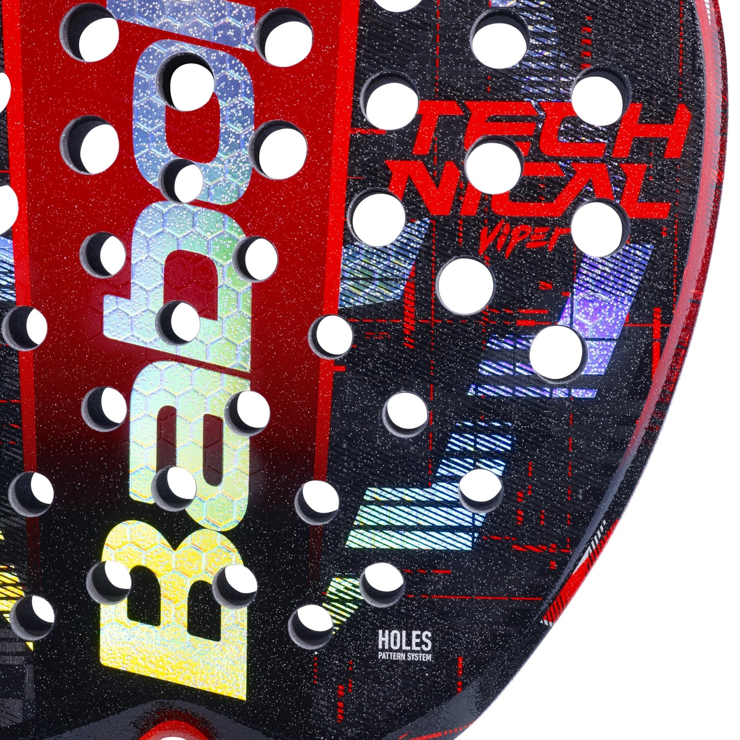 Babolat Racchetta Padel Technical Viper Juan Lebron Verde Rosso Unica