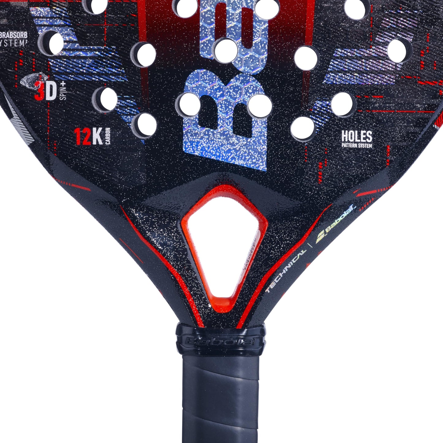 Babolat Racchetta Padel Technical Viper Juan Lebron Verde Rosso Unica