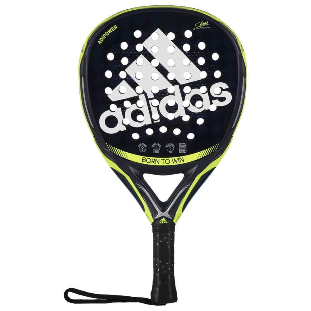 Adidas, Adipower 3.1, Racchetta Da Padel, Blu/Giallo Fluo, U, Unisex Adulti