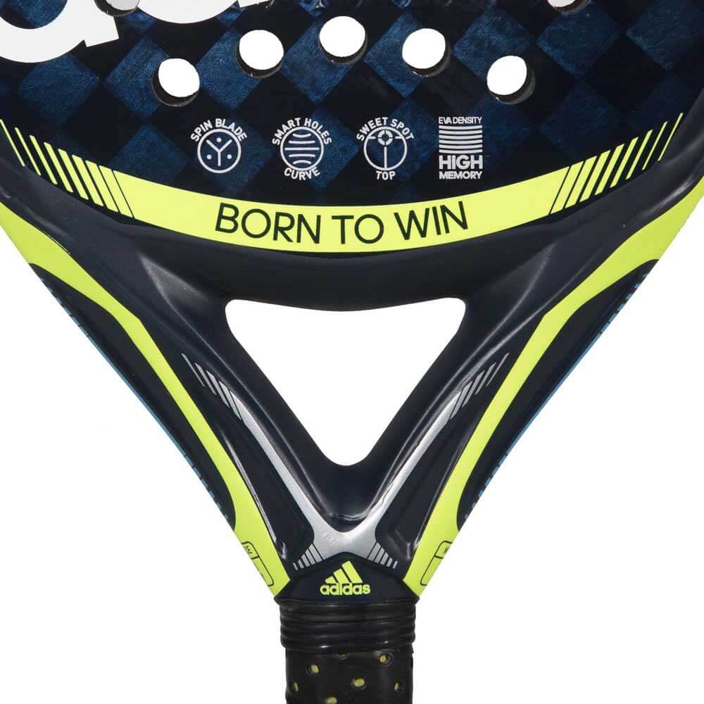 Adidas, Adipower 3.1, Racchetta Da Padel, Blu/Giallo Fluo, U, Unisex Adulti