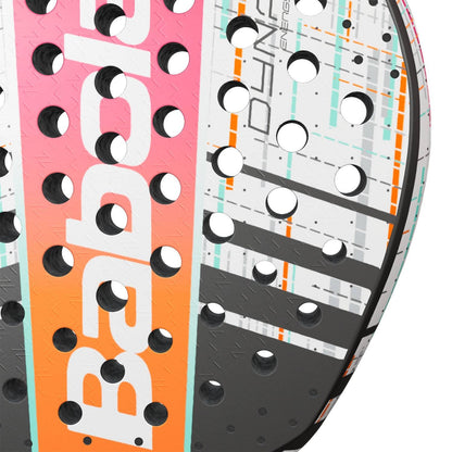 Babolat Dyna Energy Incordata: No G Racchette Da Padel Racchette Da Padel Bianco - Rosa